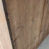 Large Antique Danish Quartersawn White Oak Five-Drawer Dresser with Hidden Handwritten Notes on Drawer Underside