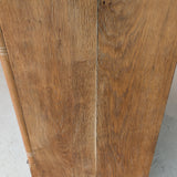 Large Antique Danish Quartersawn White Oak Five-Drawer Dresser with Hidden Handwritten Notes on Drawer Underside