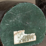 Pair of Unique Vintage Dark Moody Neutral Natural Stone Bookends