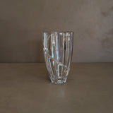 Vintage Mikasa Cut Lead Crystal Glass Vase