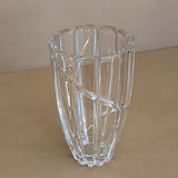 Vintage Mikasa Cut Lead Crystal Glass Vase