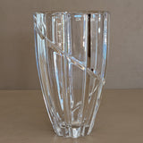 Vintage Mikasa Cut Lead Crystal Glass Vase