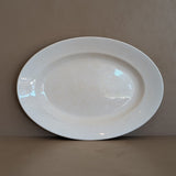 Antique White Ironstone Platter