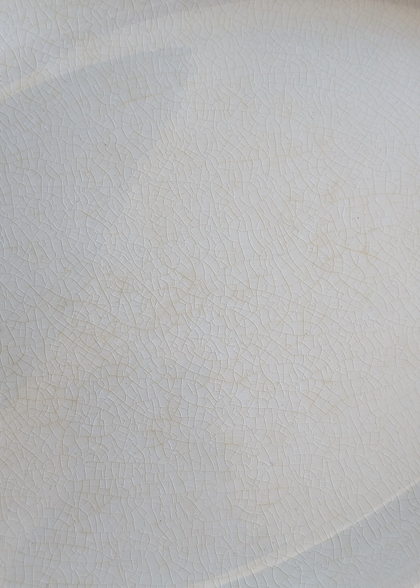 Antique White Ironstone Platter