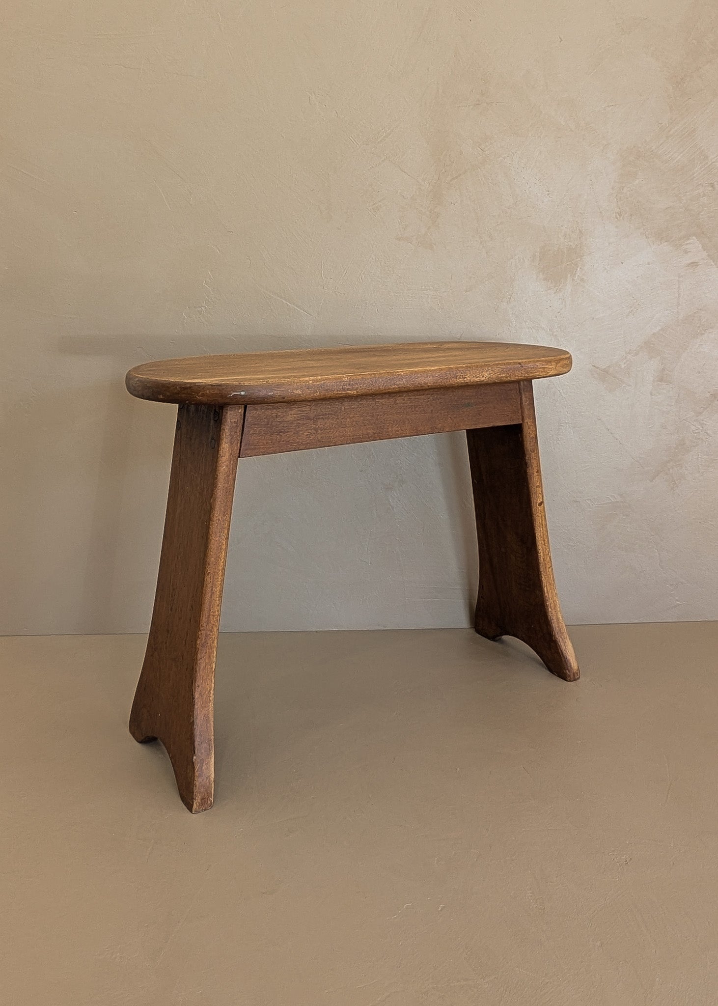 Unique Vintage Handcrafted Skinny Legged Wooden Stool