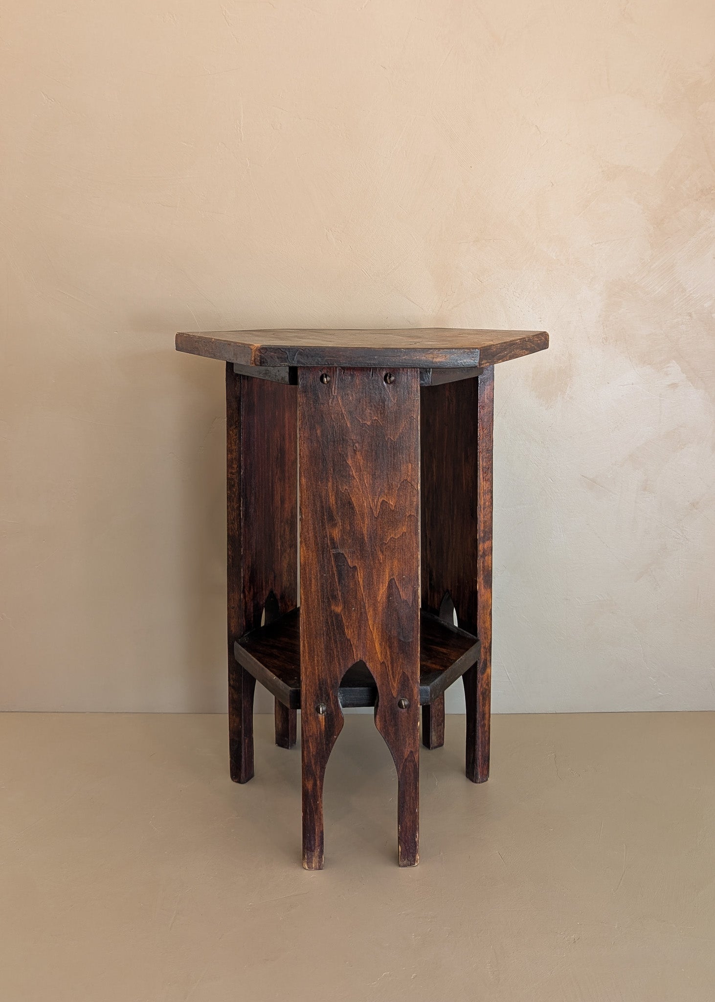 Antique Arts and Crafts Wooden Side/End Table