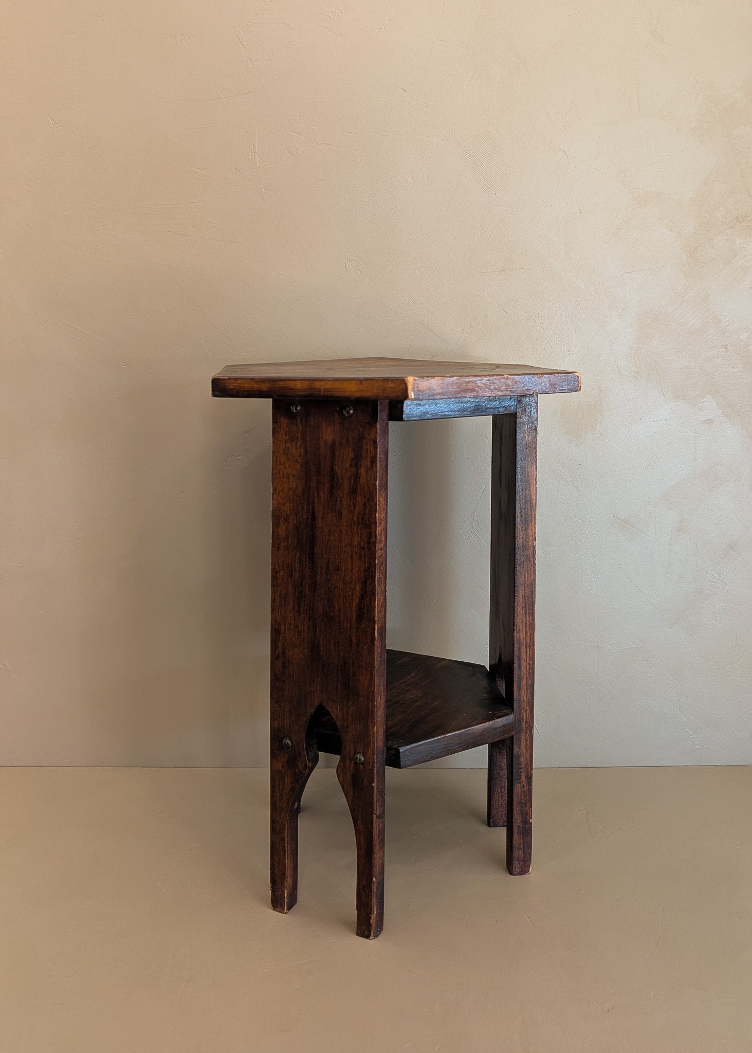 Antique Arts and Crafts Wooden Side/End Table