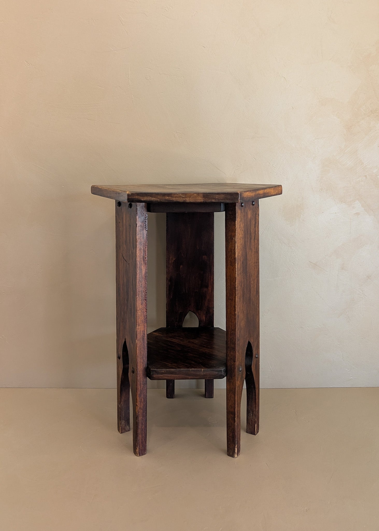 Antique Arts and Crafts Wooden Side/End Table