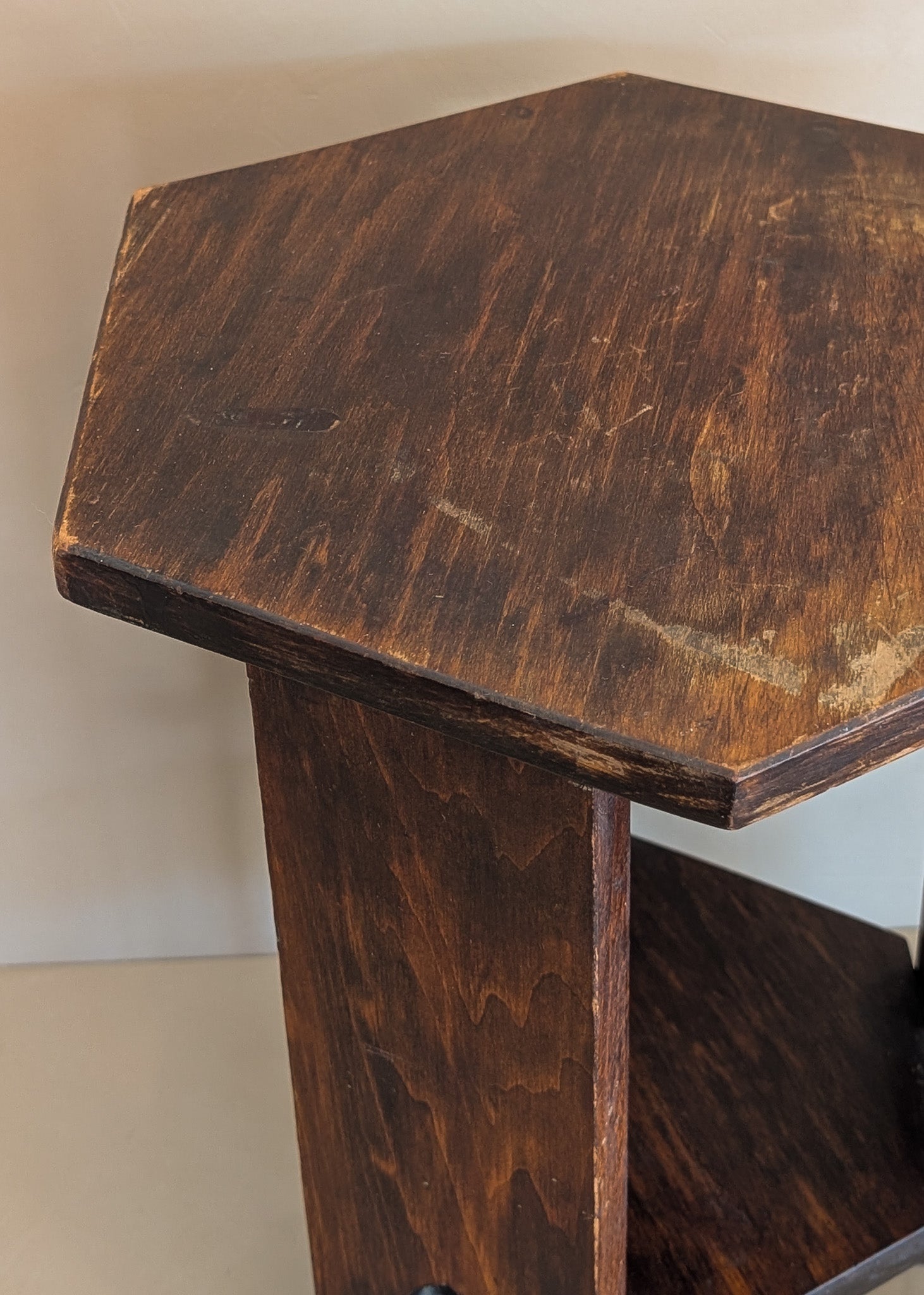 Antique Arts and Crafts Wooden Side/End Table