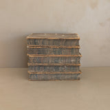 Set of 5 Leather-Bound "The Dramatic Works of William Shakspeare" Books with Plates from the 1850s