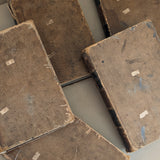 Set of 5 Leather-Bound "The Dramatic Works of William Shakspeare" Books with Plates from the 1850s