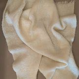 D'Medici Cream Worsted Wool and Nylon Blanket