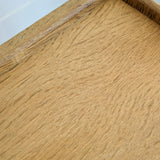Pair of Vintage Danish Henning Kjærnulf for JK Møbler Quartersawn White Oak Cabinets/Large Nightstands