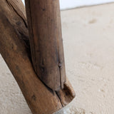 Set of 4 Unique Antique Primitive Wooden Branch Dining Chairs