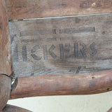 Set of 4 Unique Antique Primitive Wooden Branch Dining Chairs