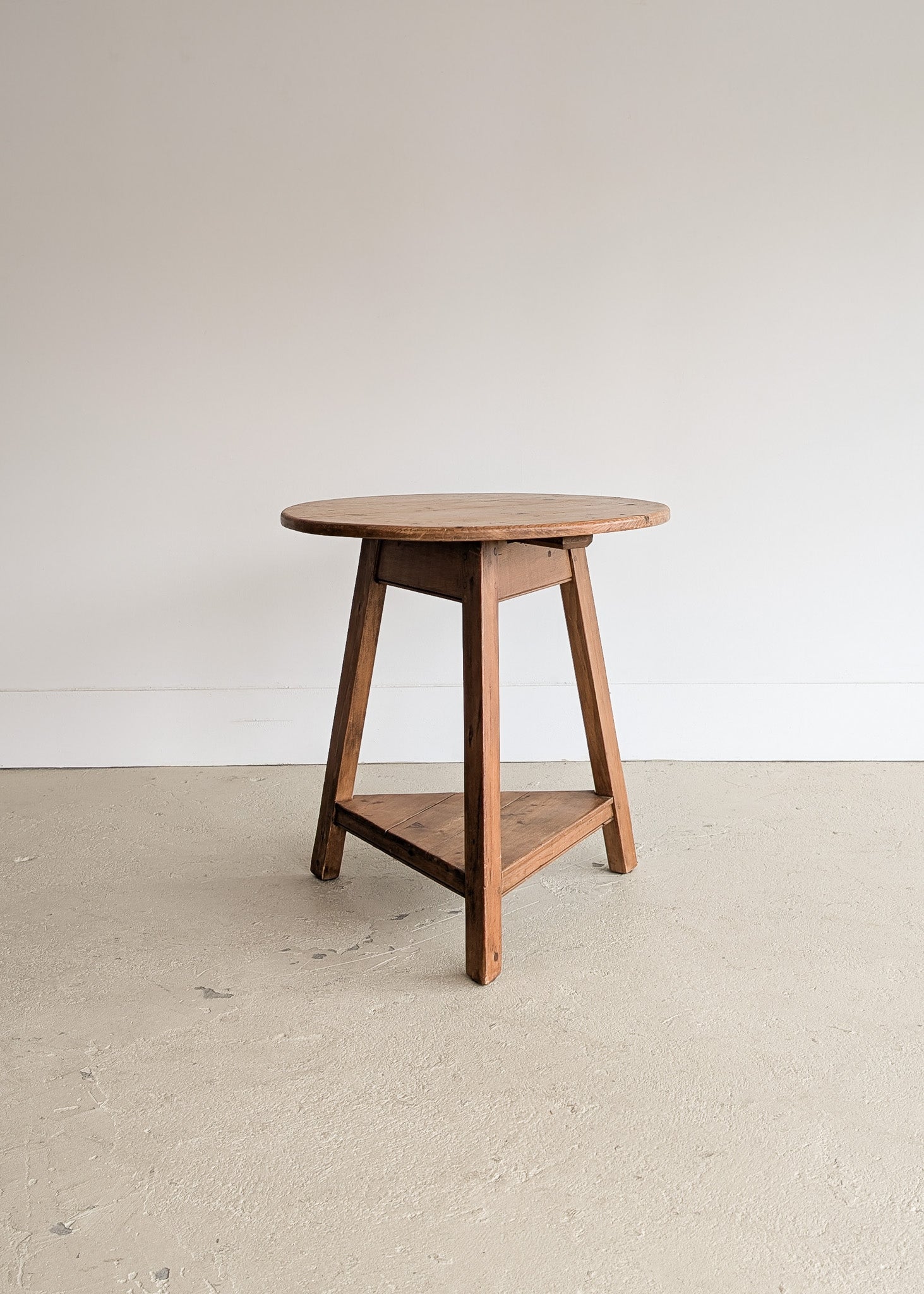 ON HOLD - Vintage Pine Cricket Table