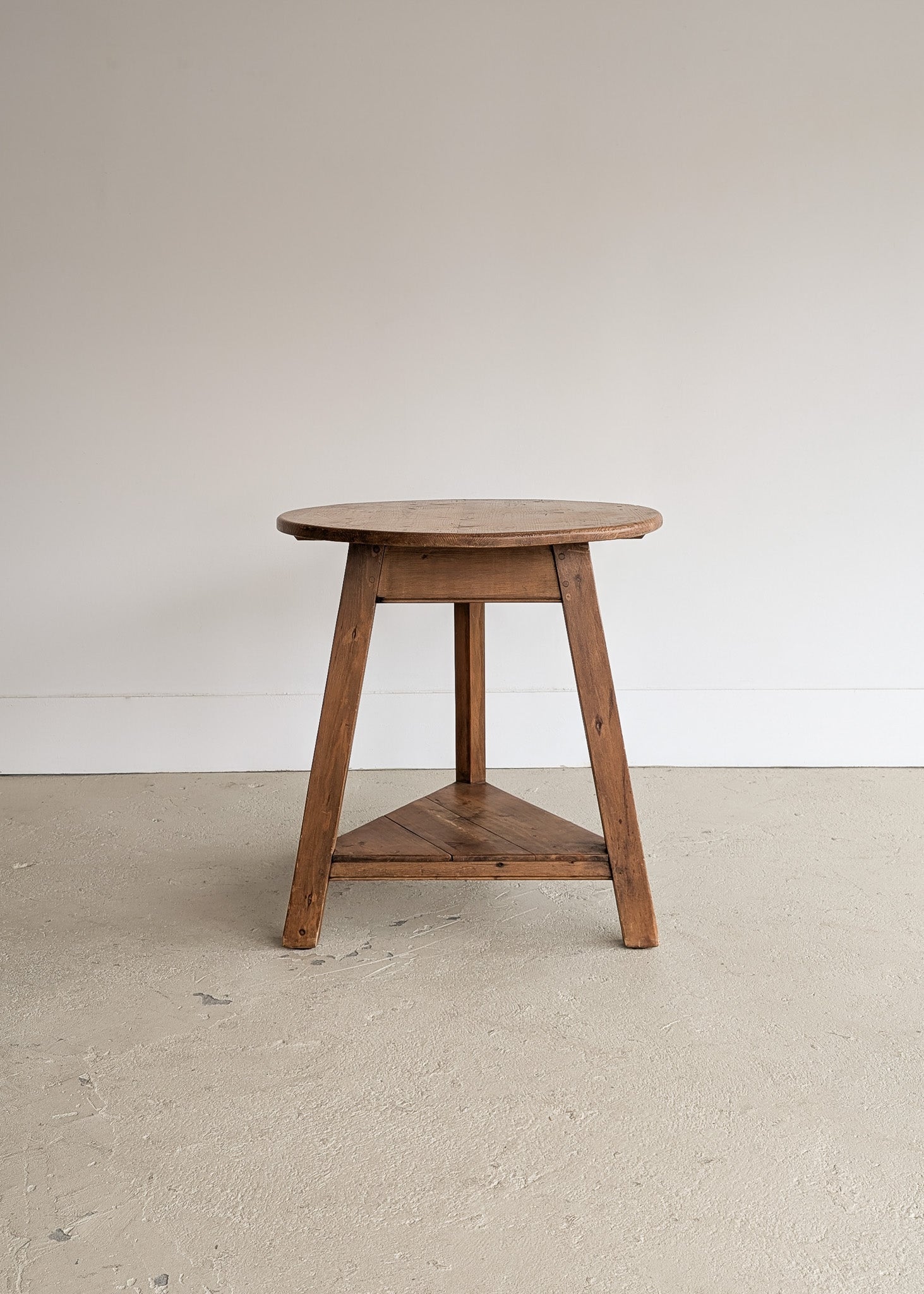 ON HOLD - Vintage Pine Cricket Table