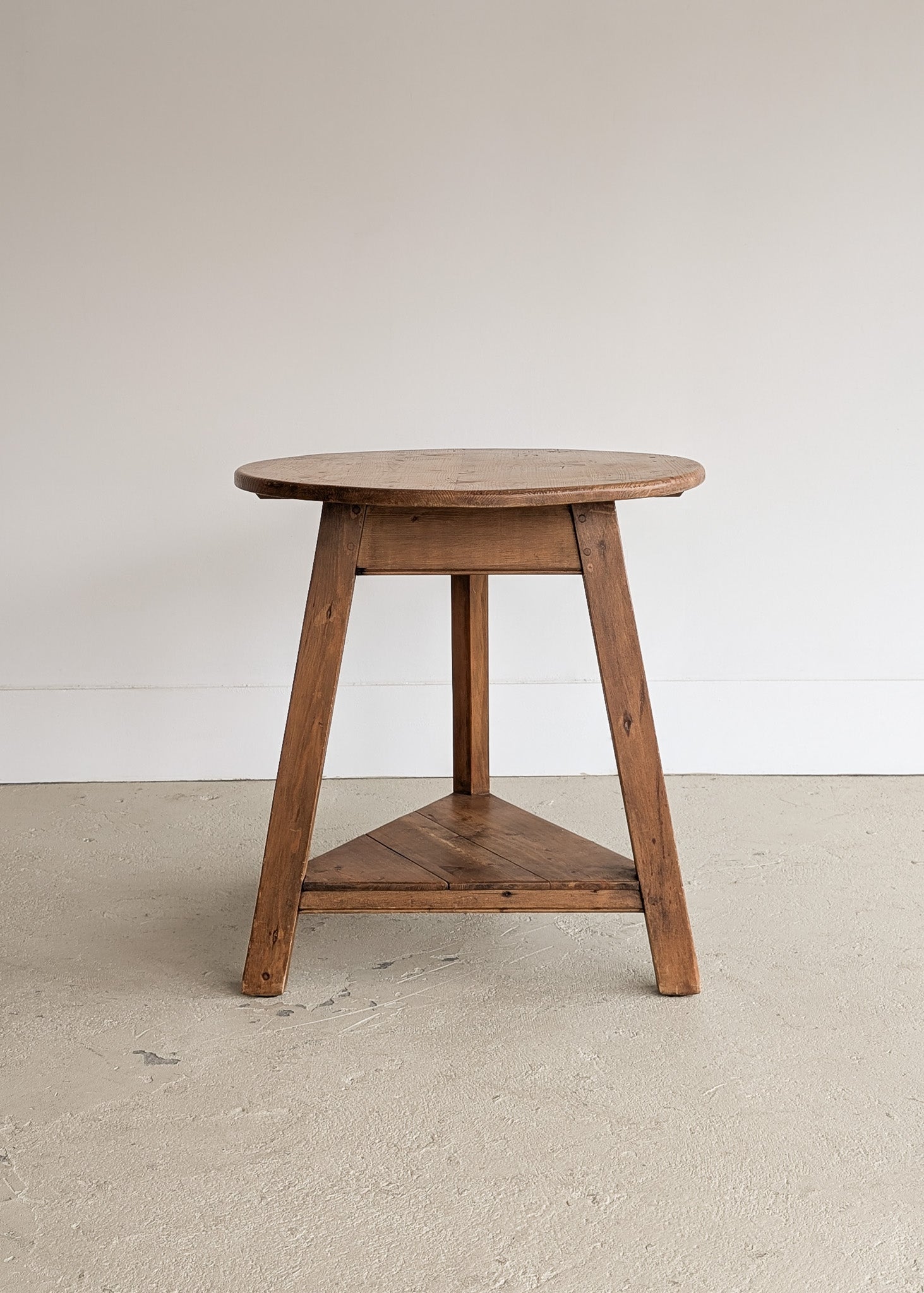 ON HOLD - Vintage Pine Cricket Table