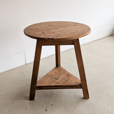 ON HOLD - Vintage Pine Cricket Table