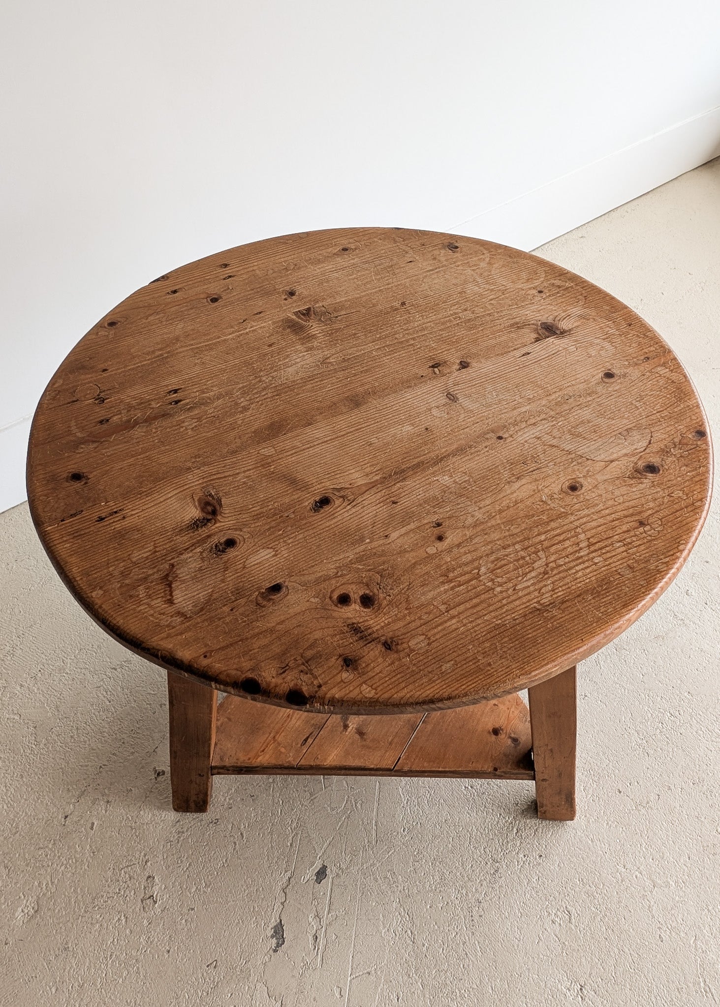 ON HOLD - Vintage Pine Cricket Table