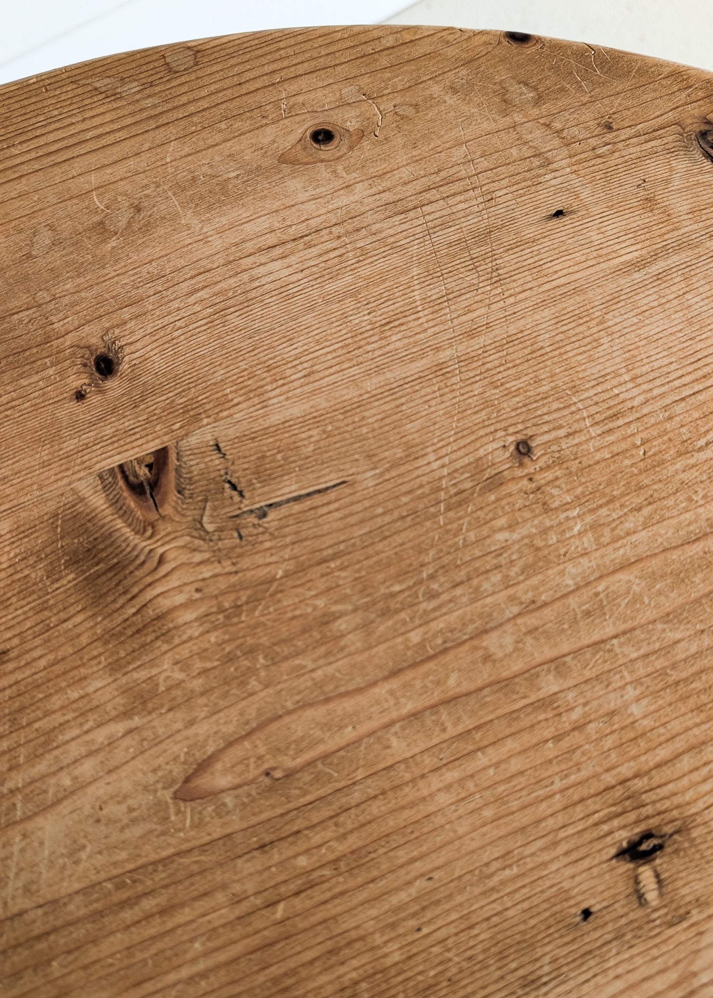 ON HOLD - Vintage Pine Cricket Table