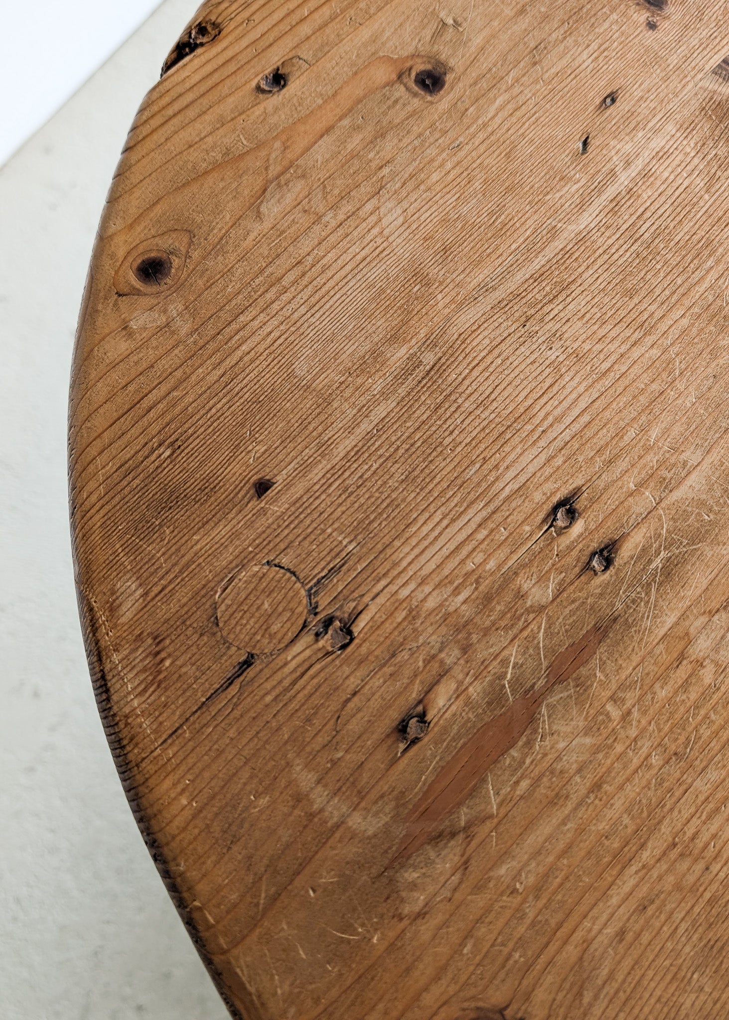 ON HOLD - Vintage Pine Cricket Table