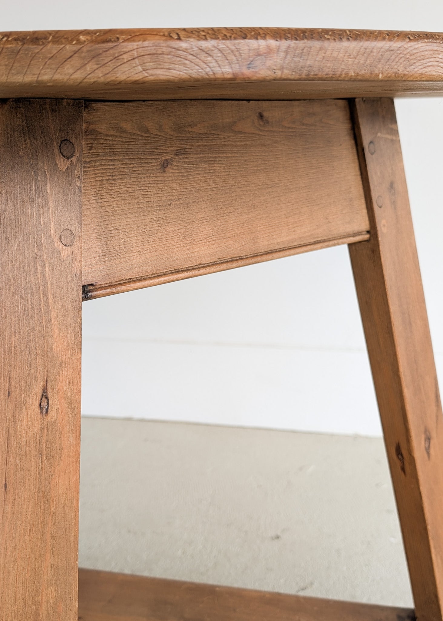 ON HOLD - Vintage Pine Cricket Table