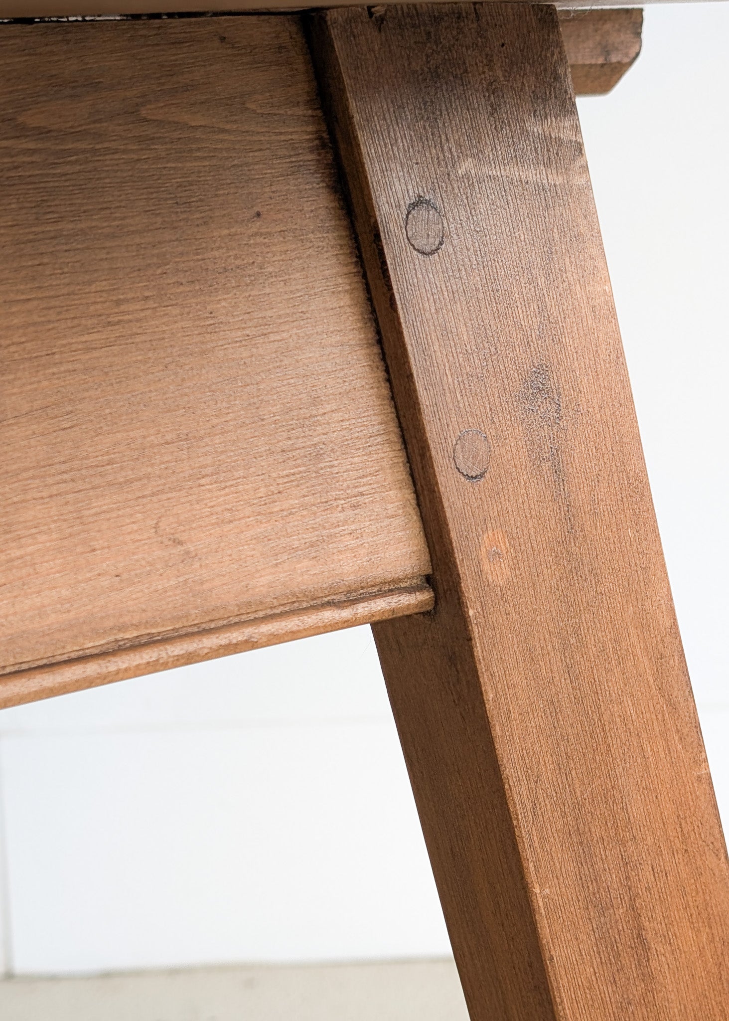 ON HOLD - Vintage Pine Cricket Table