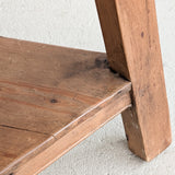 ON HOLD - Vintage Pine Cricket Table