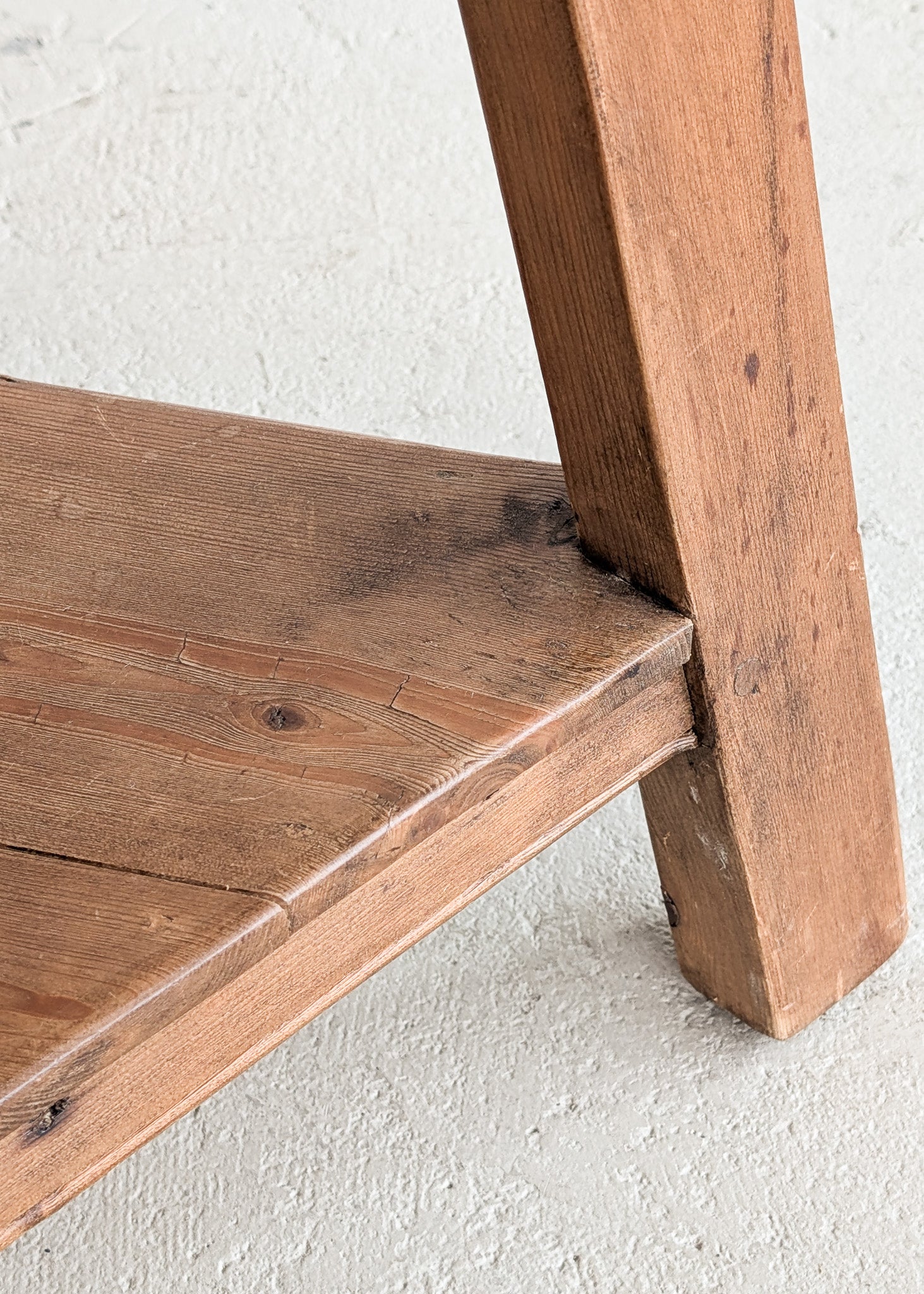 ON HOLD - Vintage Pine Cricket Table
