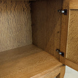 Pair of Vintage Danish Henning Kjærnulf for JK Møbler Quartersawn White Oak Cabinets/Large Nightstands