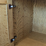 Pair of Vintage Danish Henning Kjærnulf for JK Møbler Quartersawn White Oak Cabinets/Large Nightstands