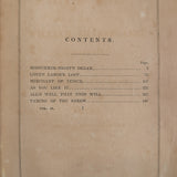 Set of 5 Leather-Bound "The Dramatic Works of William Shakspeare" Books with Plates from the 1850s