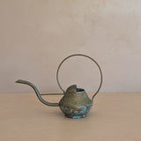 Vintage Sculptural Miniature Brass Watering Can
