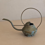 Vintage Sculptural Miniature Brass Watering Can
