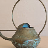 Vintage Sculptural Miniature Brass Watering Can