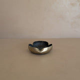 Handcrafted Vintage Scalloped Bronze Ashtray/Catchall #1