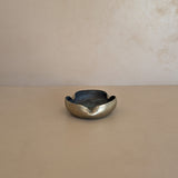Handcrafted Vintage Scalloped Bronze Ashtray/Catchall #1