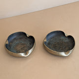 Handcrafted Vintage Scalloped Bronze Ashtray/Catchall #2