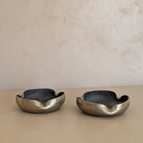 Handcrafted Vintage Scalloped Bronze Ashtray/Catchall #2