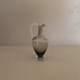 Petite Murano-Style Handblown Smokey Glass Pitcher