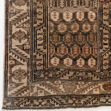 District Loom 1920s Antique Persian Malayer Runner Rug 2'7" x 15'5"