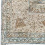 District Loom 1920s Antique Indian Agra Area Rug 9'7" x 16'4"