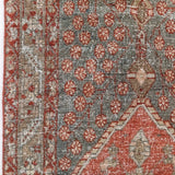 District Loom 1930s Vintage Persian Heriz Karaja Runner Rug 2'10" x 14'8"