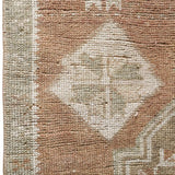 District Loom 1960s Vintage Turkish Kars Runner Rug 3'9" x 16'9"