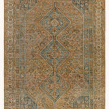District Loom 1920s Antique Persian Shiraz Area Rug 6'11" x 9'5"