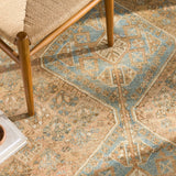 District Loom 1920s Antique Persian Shiraz Area Rug 6'11" x 9'5"