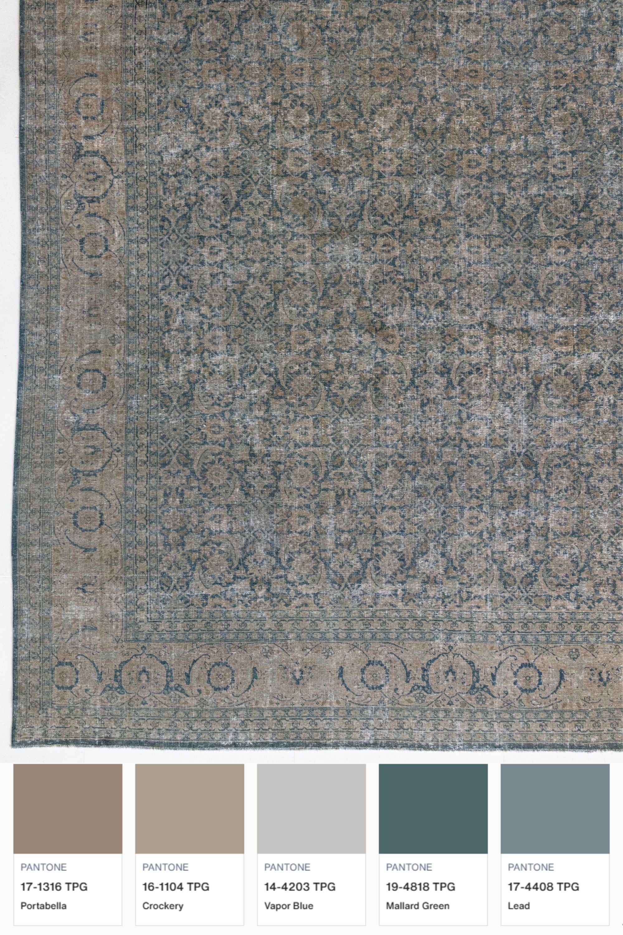District Loom 1920s Antique Persian Malayer Area Rug 11' x 13'9"