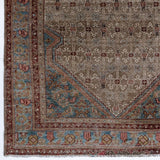 District Loom 1940s Vintage Persian Scatter Rug 4' x 6'9"