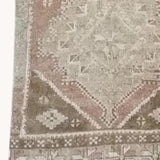 District Loom 1960s Vintage Turkish Kars Runner Rug 3'9" x 16'9"